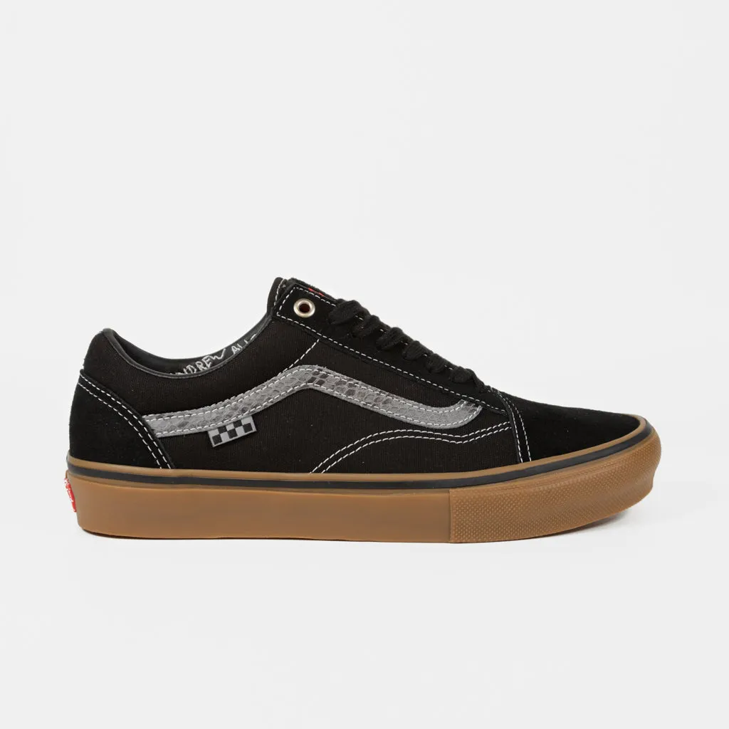 Vans - Hockey Skate Old Skool Shoes - Black / Gum