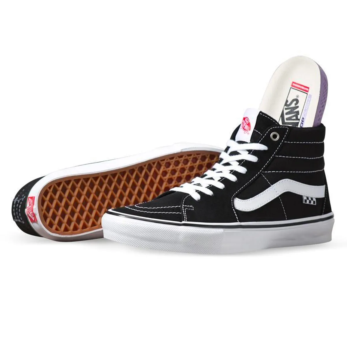 Vans - Skate Sk8 Hi Shoes Black/White