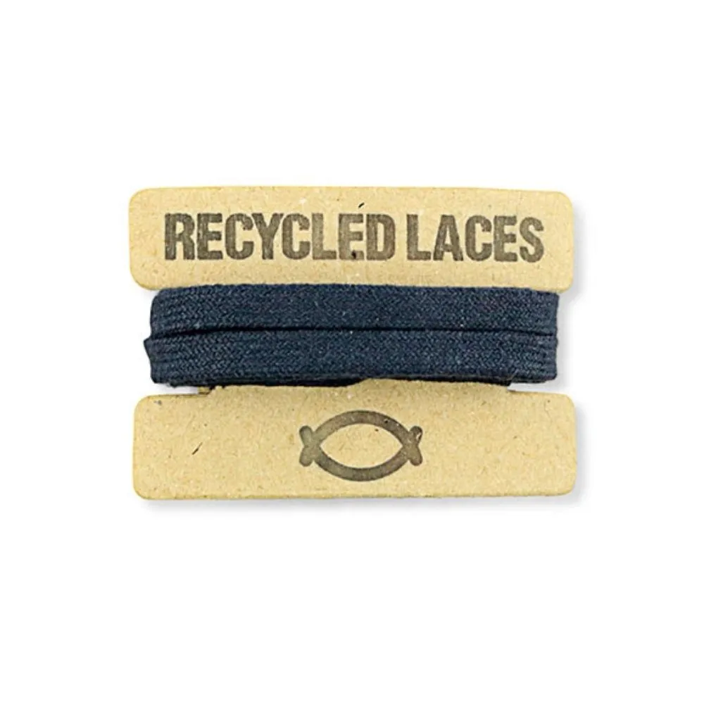 Vegan laces marine FLA002