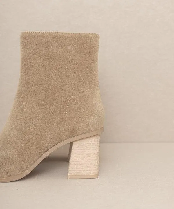 Vera Square Toe Ankle Boots