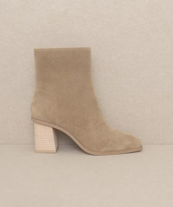 Vera Square Toe Ankle Boots