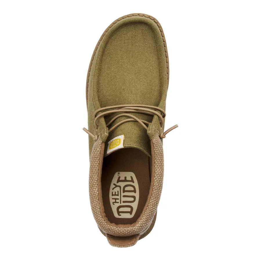 Wally Mid Salt and Stone - Dusty Olive Tan