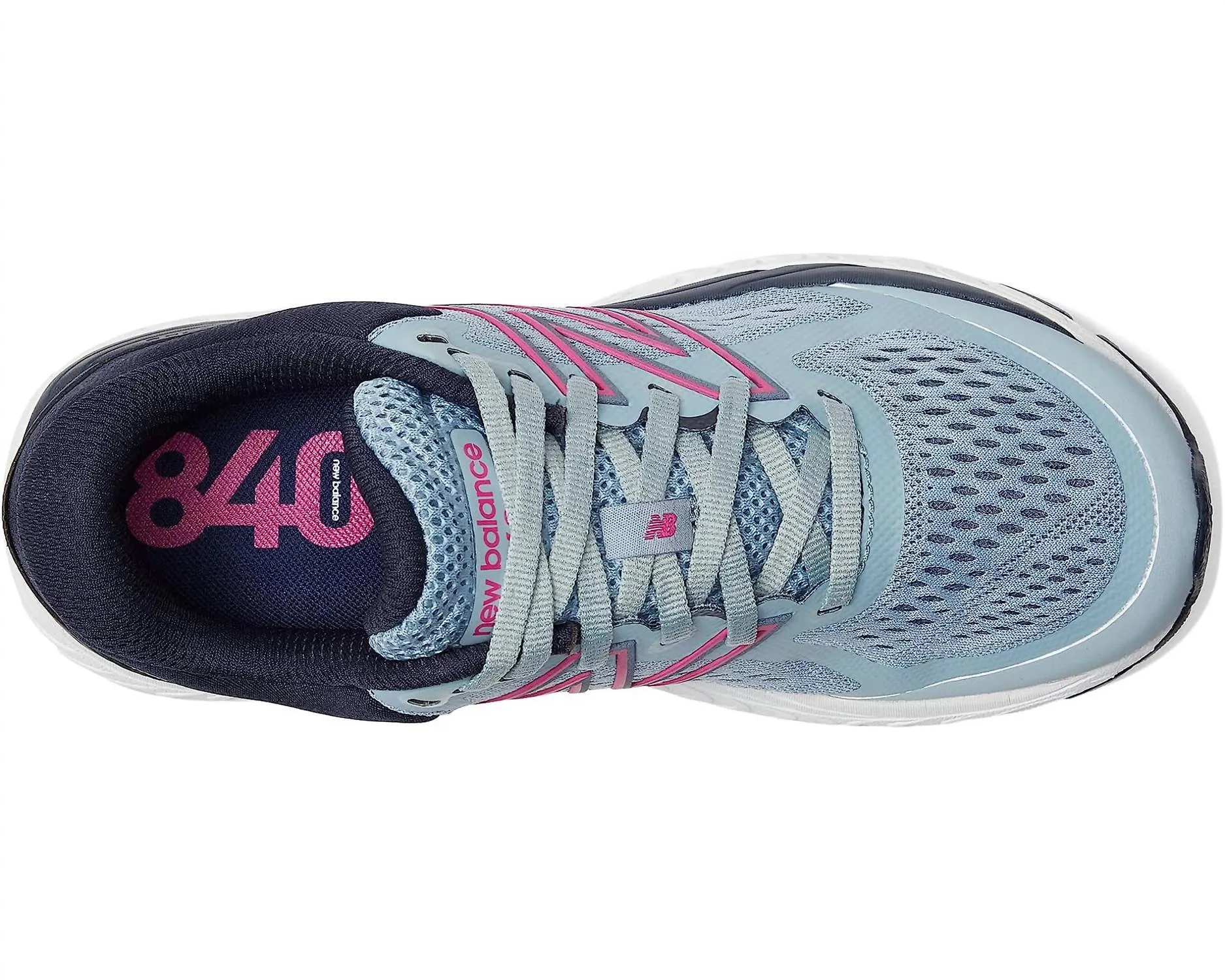 Women's 840V5 Athletic Shoe-Wide Width In Cyclone/eclipse/magenta Pop