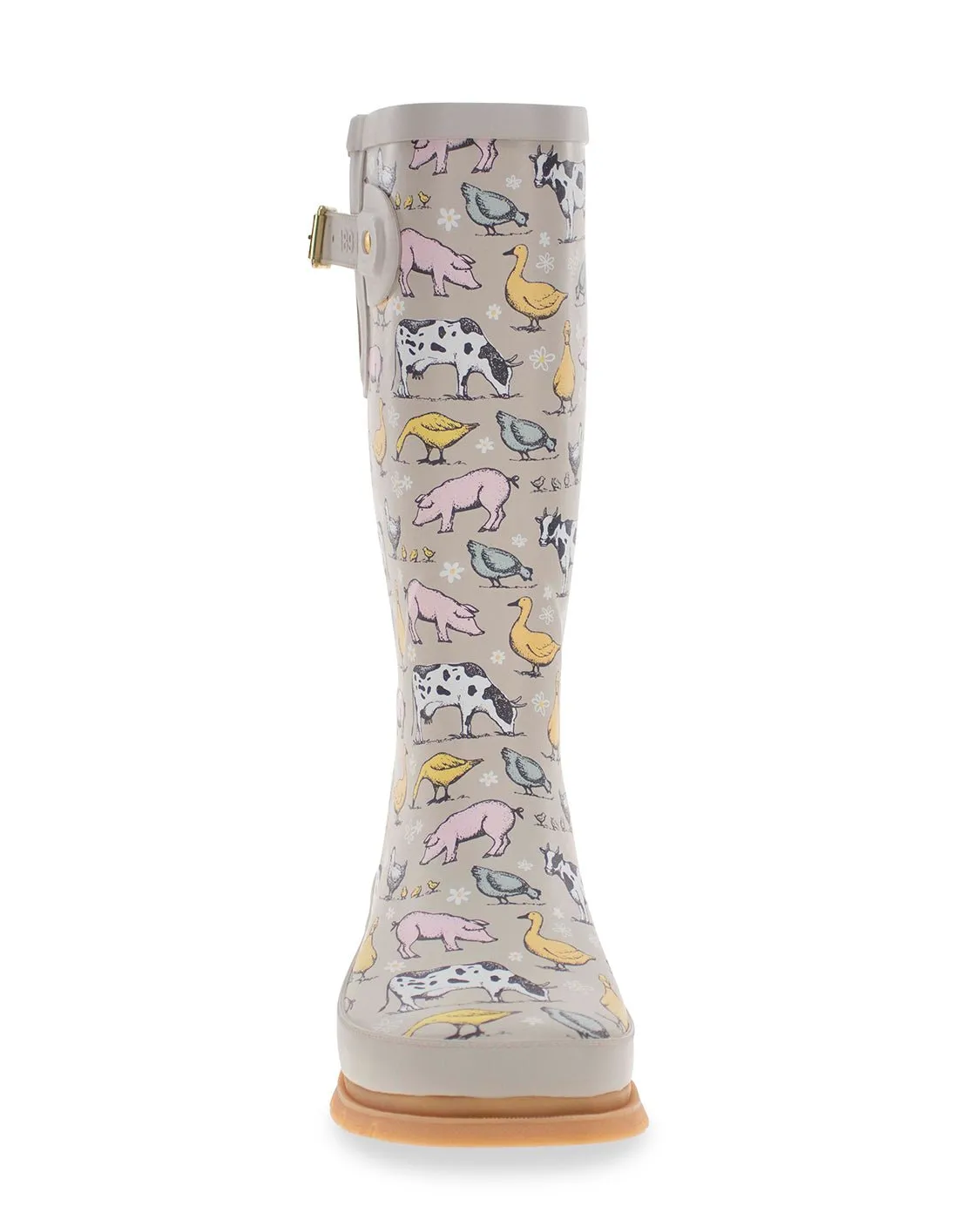 Women's Farmhouse Tall Rain Boot - Taupe