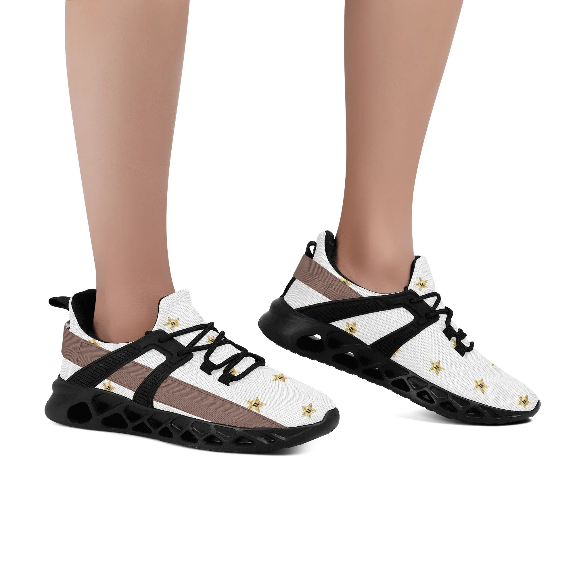 Womens New Elastic Sport Sneakers