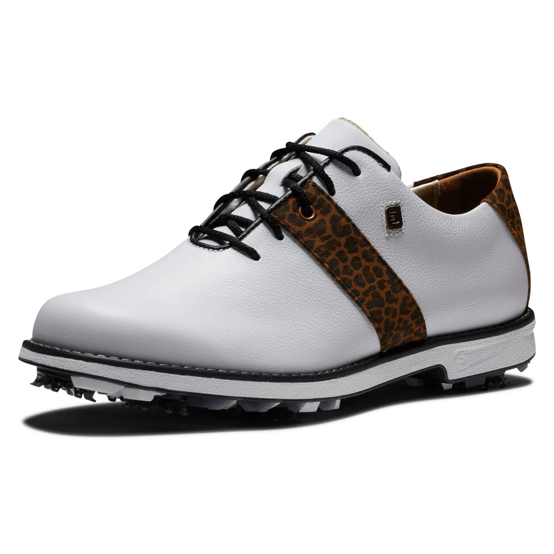 Womens Premiere Saddle DJ Golf Shoes White/Multi/White - SS23