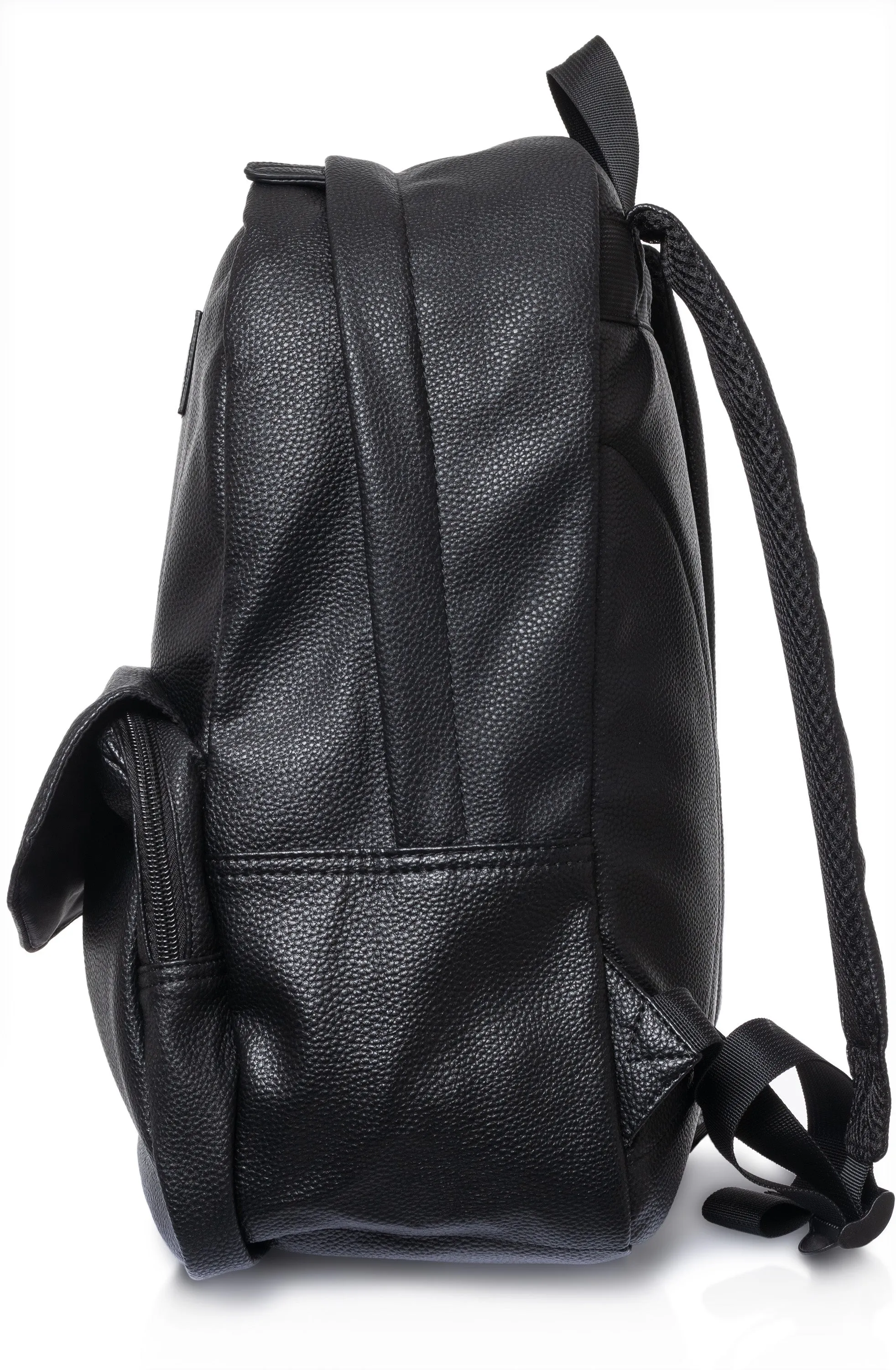 X RAY Men's Women's Classic Pebbled Faux PU Leather Backpack for Unisex