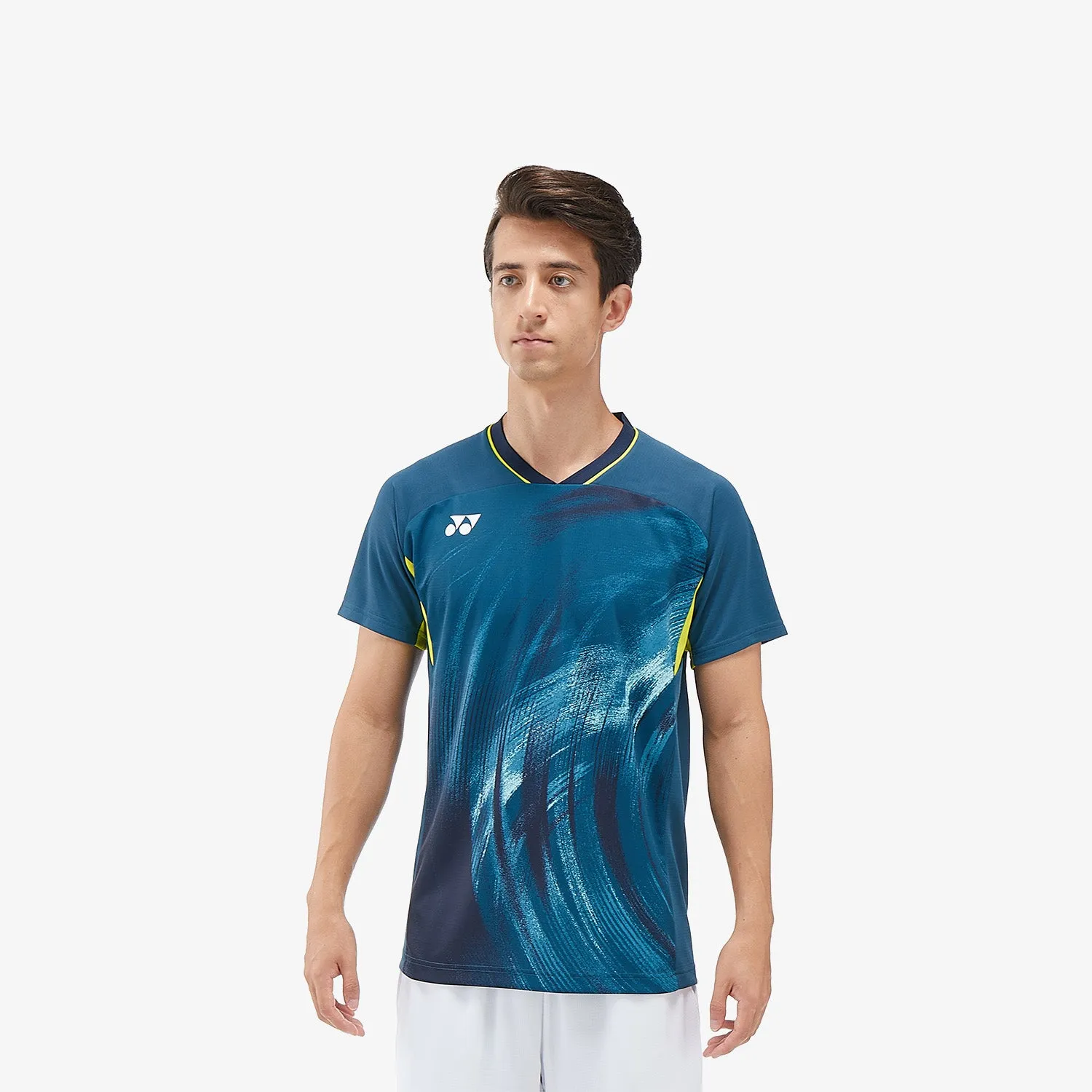 Yonex Men's Crew Neck Tournament Shirt 10568NSK (Night Sky)